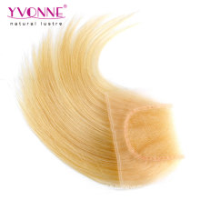 Fermeture de dentelle blonde naturelle brésilienne